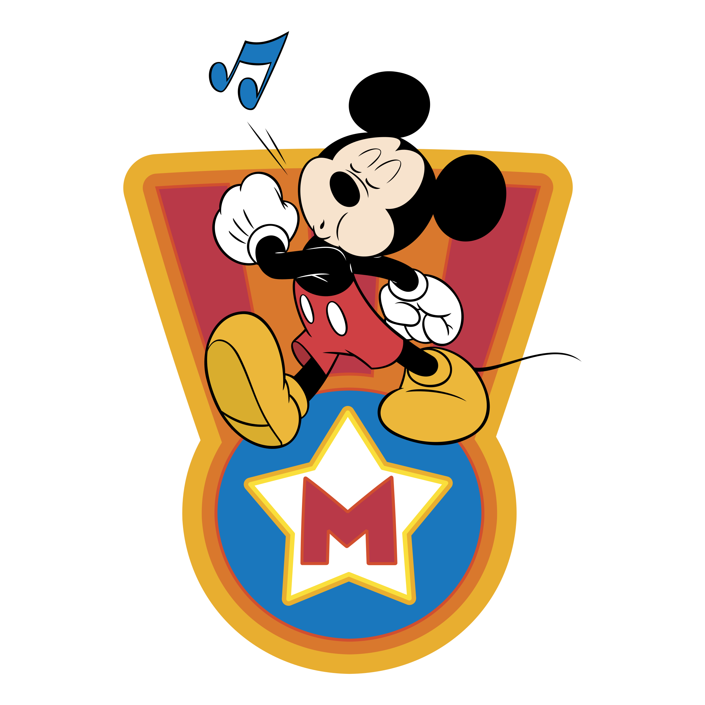 Mickey Mouse Logo 03 vinyl decal